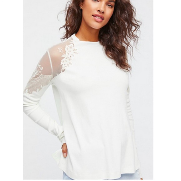 Free People Tops - Free People Daniella Ivory Top